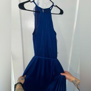 Size 4 navy blue brides maid dress